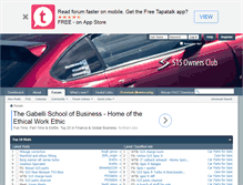 Tablet Screenshot of forum.s15oc.com